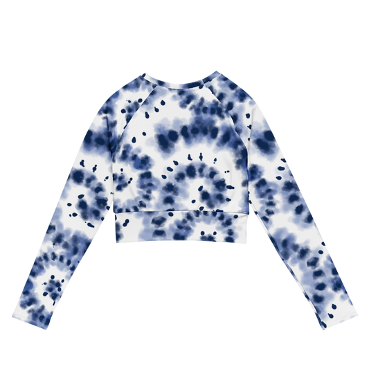Esdushi Surf clothing - Women's Surf Rashguard - Ocean Swirl - - 