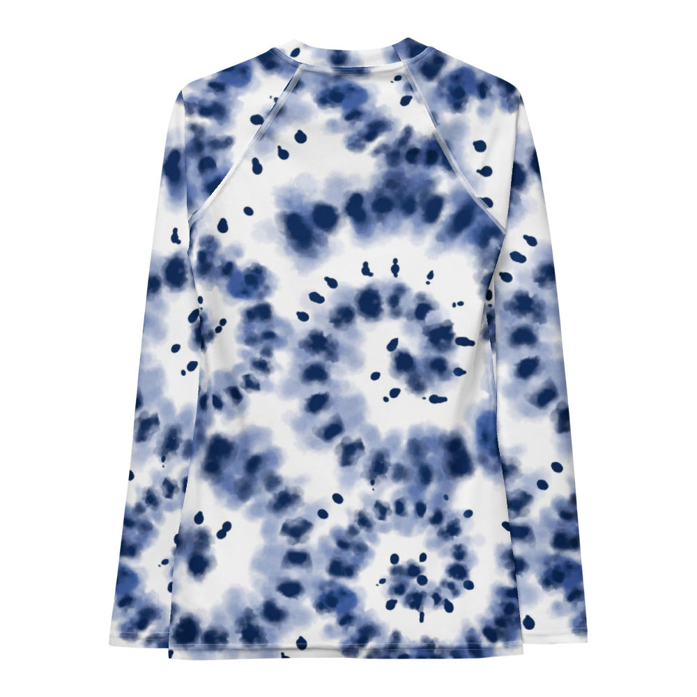 Esdushi Surf clothing - Women's Surf Rashguard - Ocean Swirl - - 