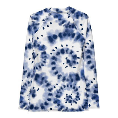 Esdushi Surf clothing - Women's Surf Rashguard - Ocean Swirl - - 