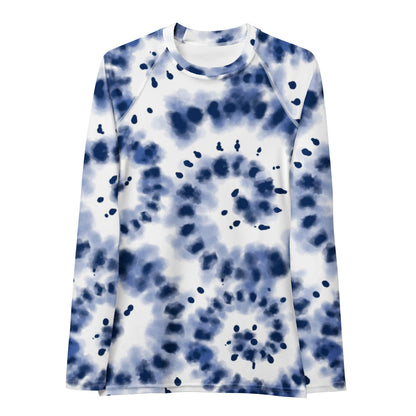 Esdushi Surf clothing - Women's Surf Rashguard - Ocean Swirl - XS - Long