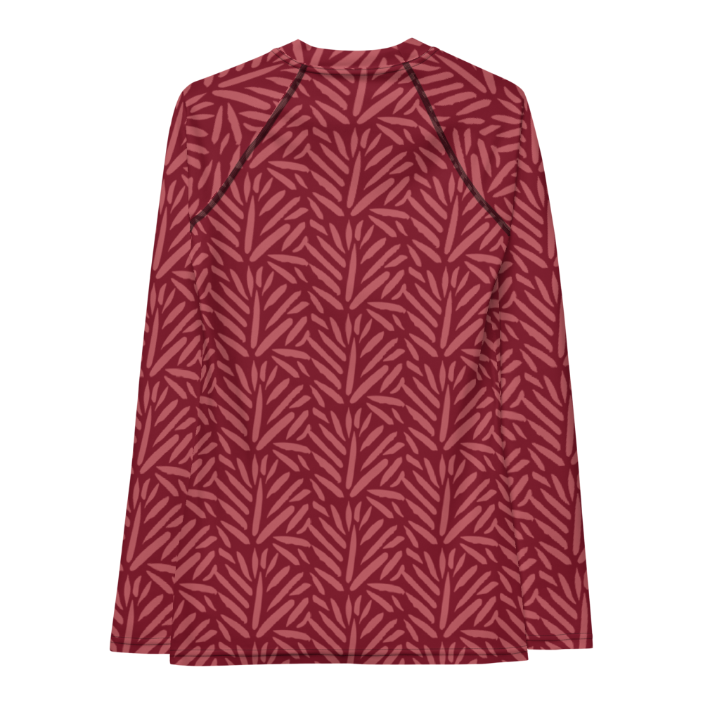 Esdushi Surf clothing - Women's Surf Rashguard - Palm Passion - - 