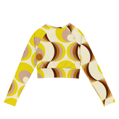 Esdushi Surf clothing - Women's Surf Rashguard - Retro Riptide - - 