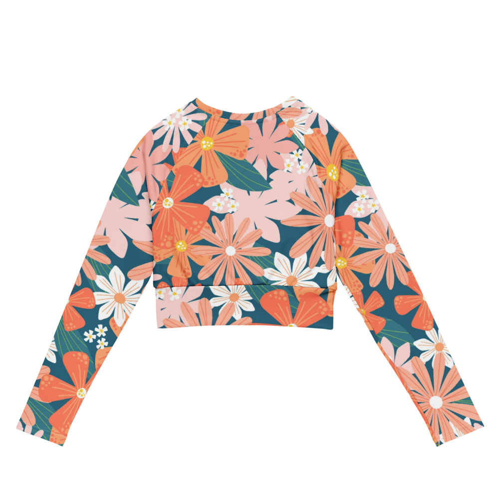Esdushi Surf clothing - Women's Surf Rashguard - Seaside Samba - - 