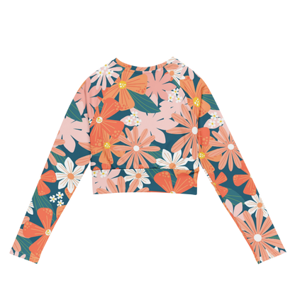 Esdushi Surf clothing - Women's Surf Rashguard - Seaside Samba - - 