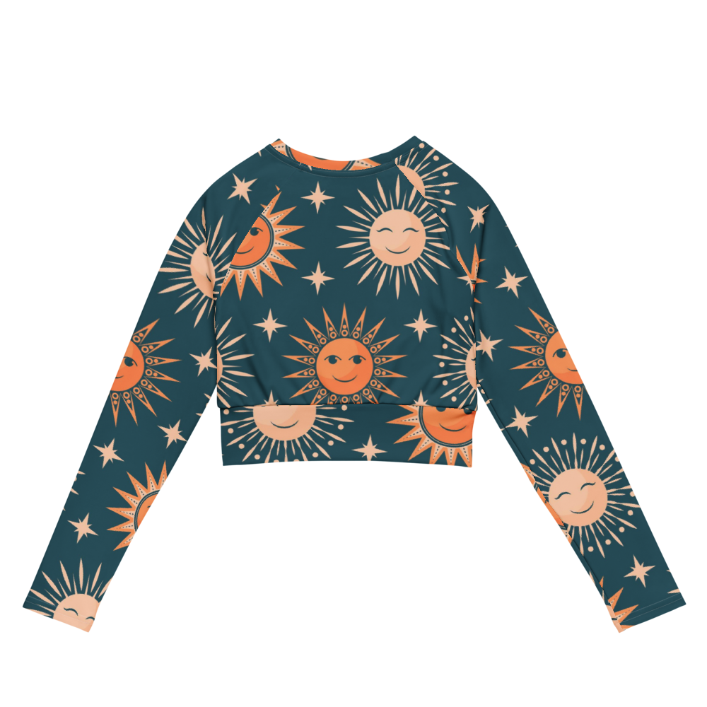 Esdushi Surf clothing - Women's Surf Rashguard - Sunbeam Sparkle - - 