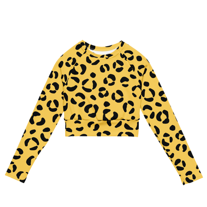 Esdushi Surf clothing - Women's Surf Rashguard - Sunny Swell - XS - Crop top