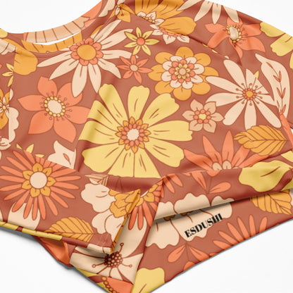 Esdushi Surf clothing - Women's Surf Rashguard - Sunset Glow - - 