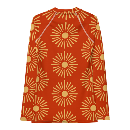 Esdushi Surf clothing - Women's Surf Rashguard - Sunset Session - - 