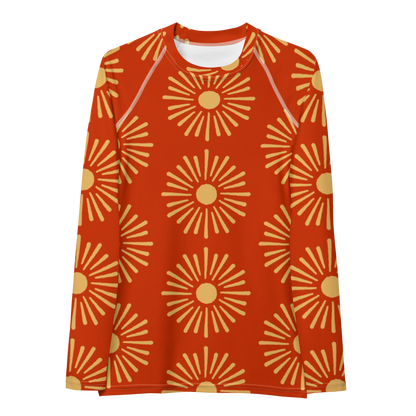 Esdushi Surf clothing - Women's Surf Rashguard - Sunset Session - XS - Long