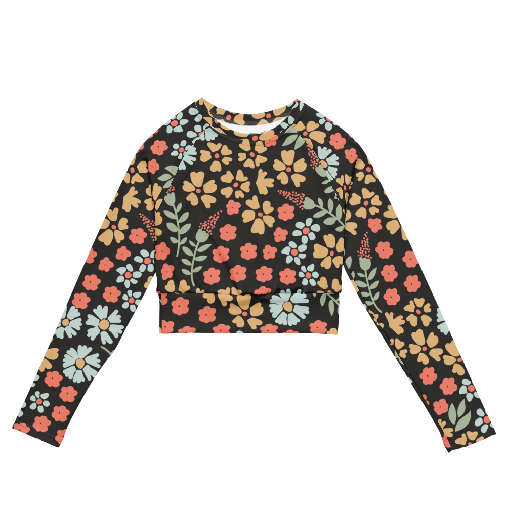 Esdushi Surf clothing - Women's Surf Rashguard - Surf Spirit - XS - Crop top