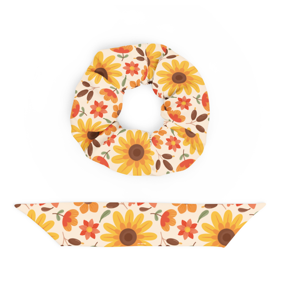 Scrunchie - Sunflower Siesta - Esdushi