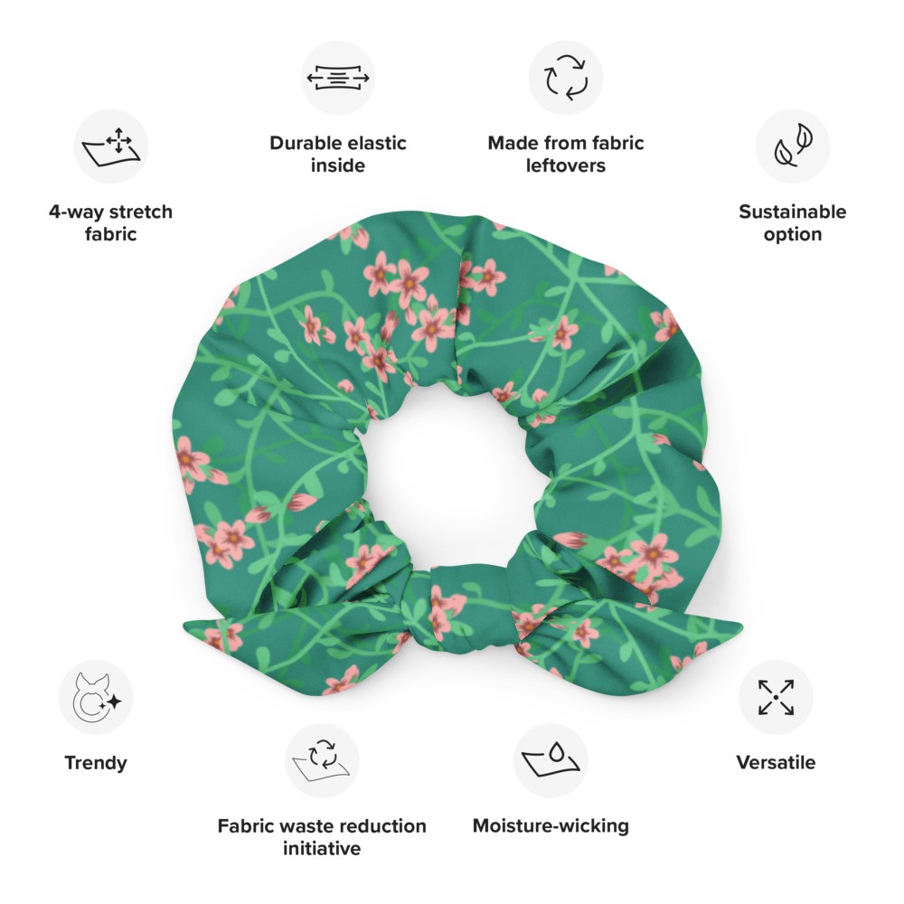 Scrunchie - Tropic Blossom - Esdushi