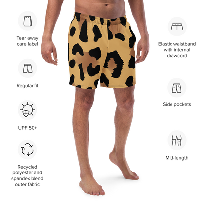 Swim Shorts - Leopard Wave - Esdushi