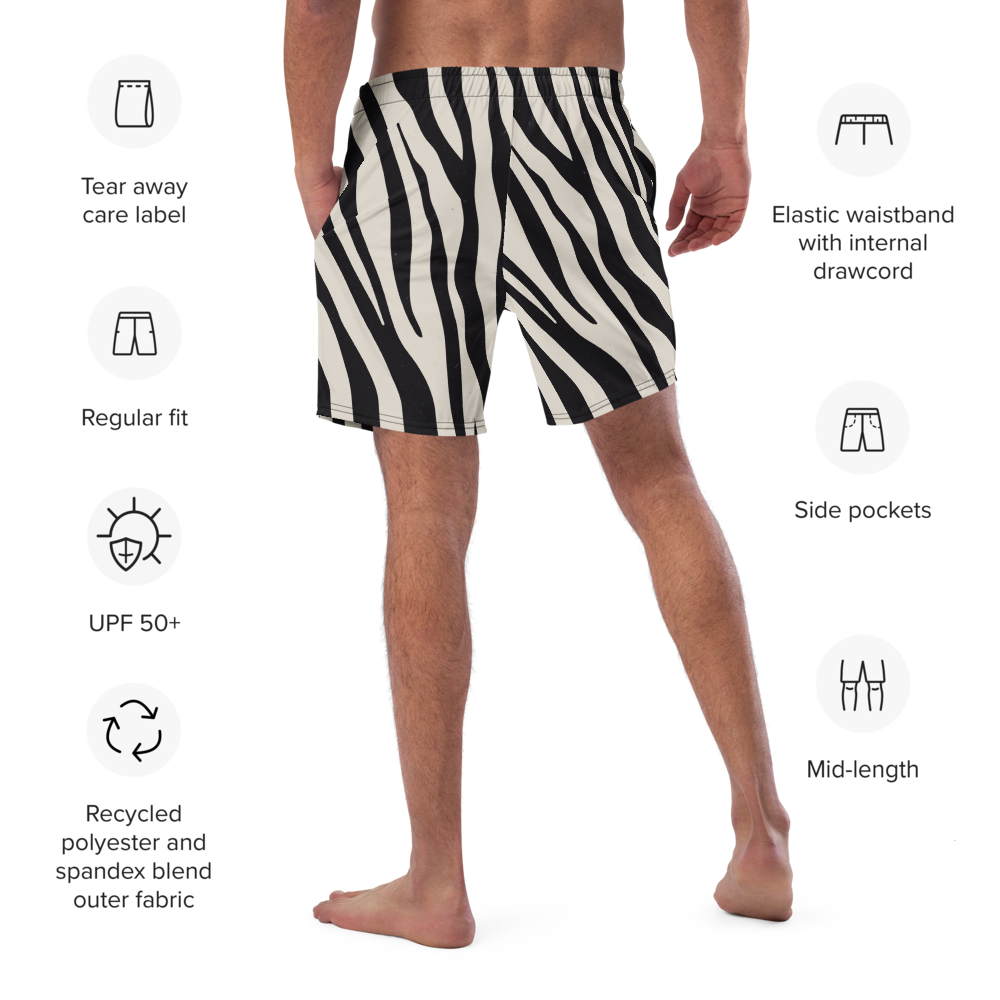 Swim Shorts - Striped Safari - Esdushi