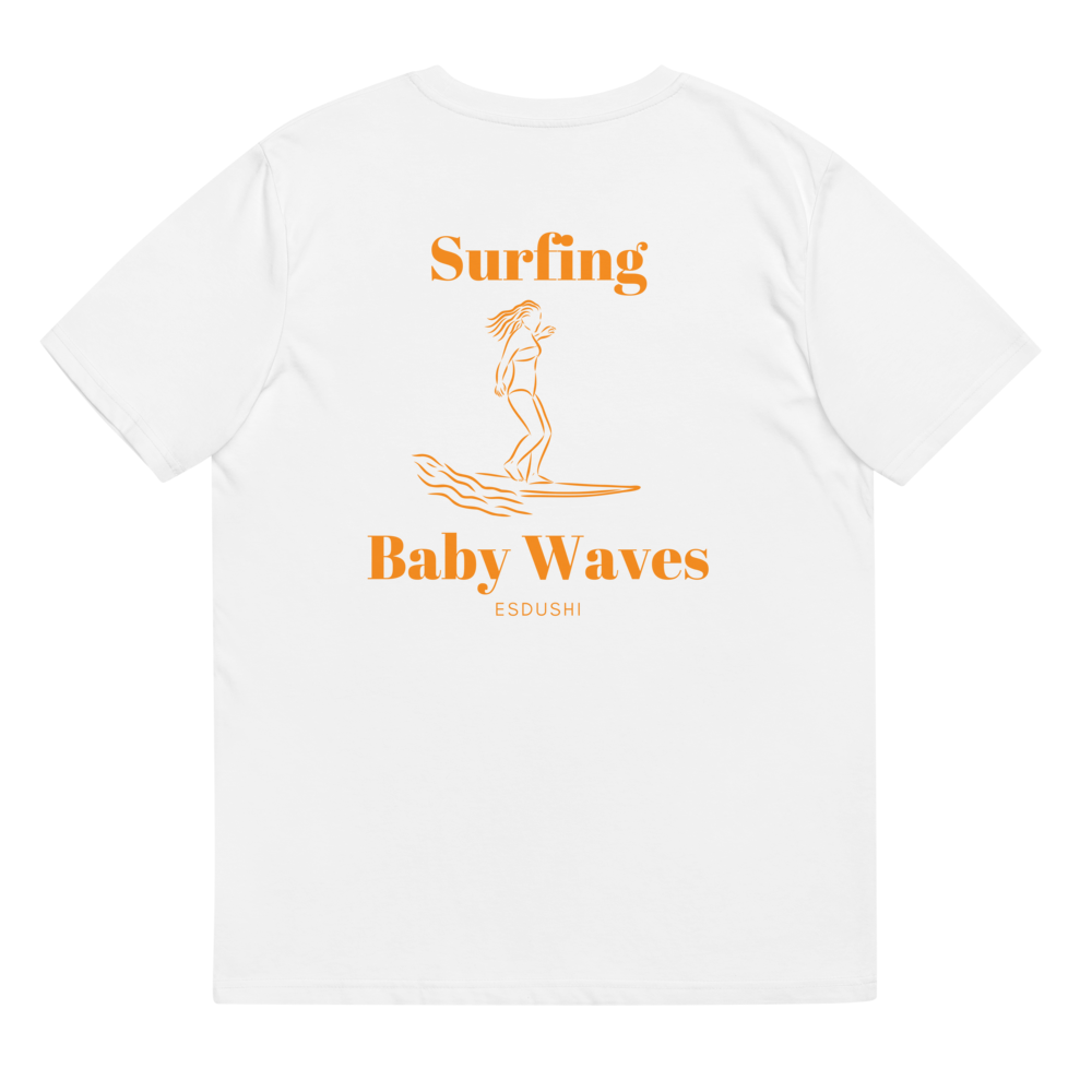 T-Shirt - Surfing Baby Waves - Esdushi