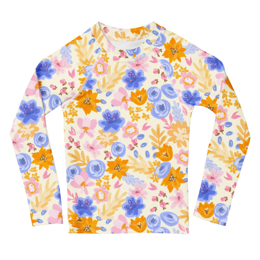 Kids - Girls Surf Rashguard - Sandcastle Suit - Esdushi