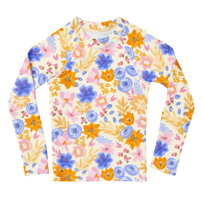 Kids - Girls Surf Rashguard - Sandcastle Suit - Esdushi