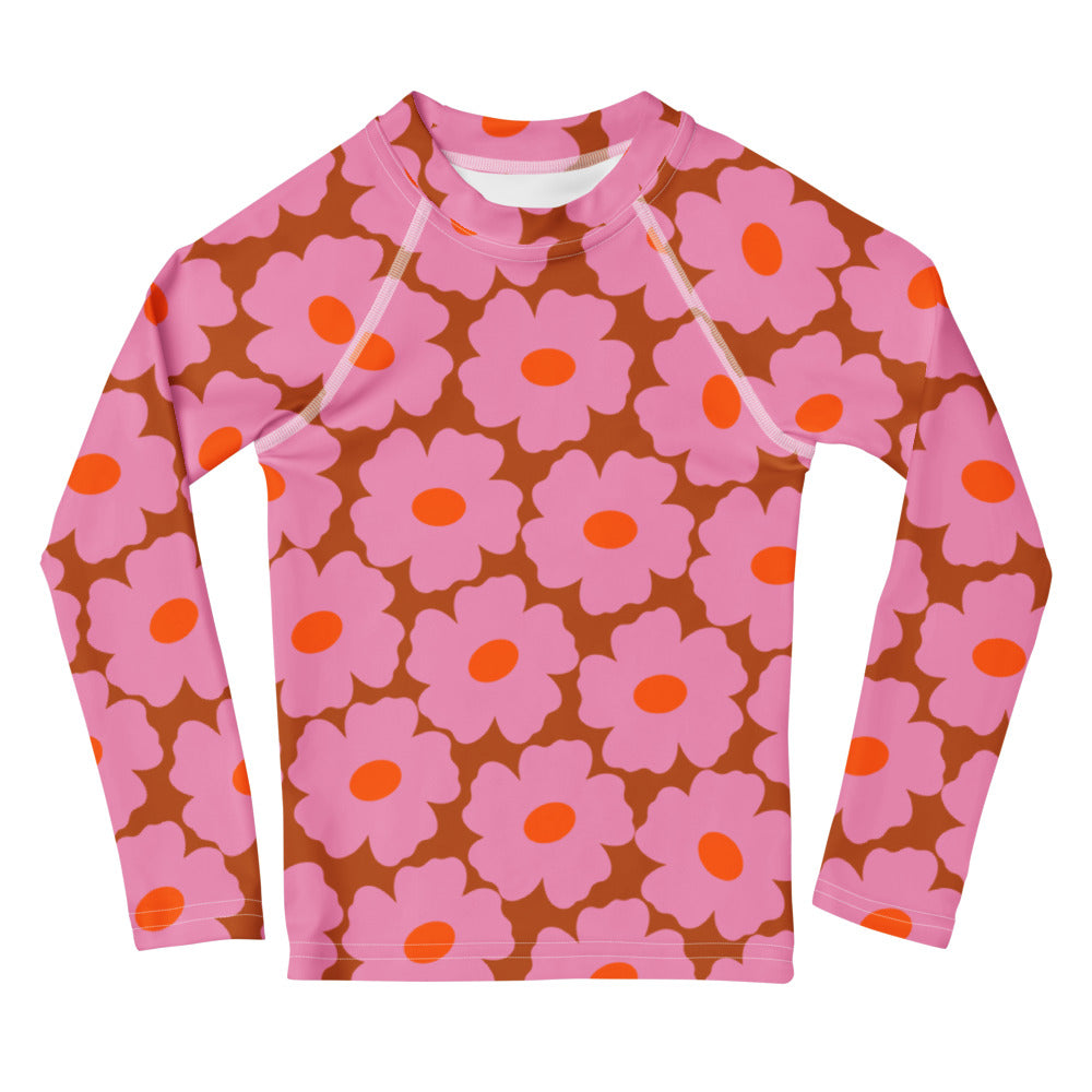 Kids - Girls Surf Rashguard - Sunkissed Soul