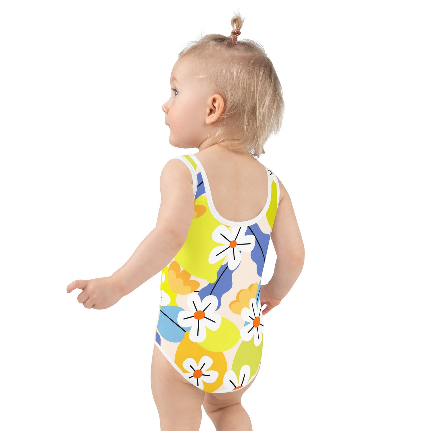 Kids Swimsuit - Tropical Twirl - Esdushi