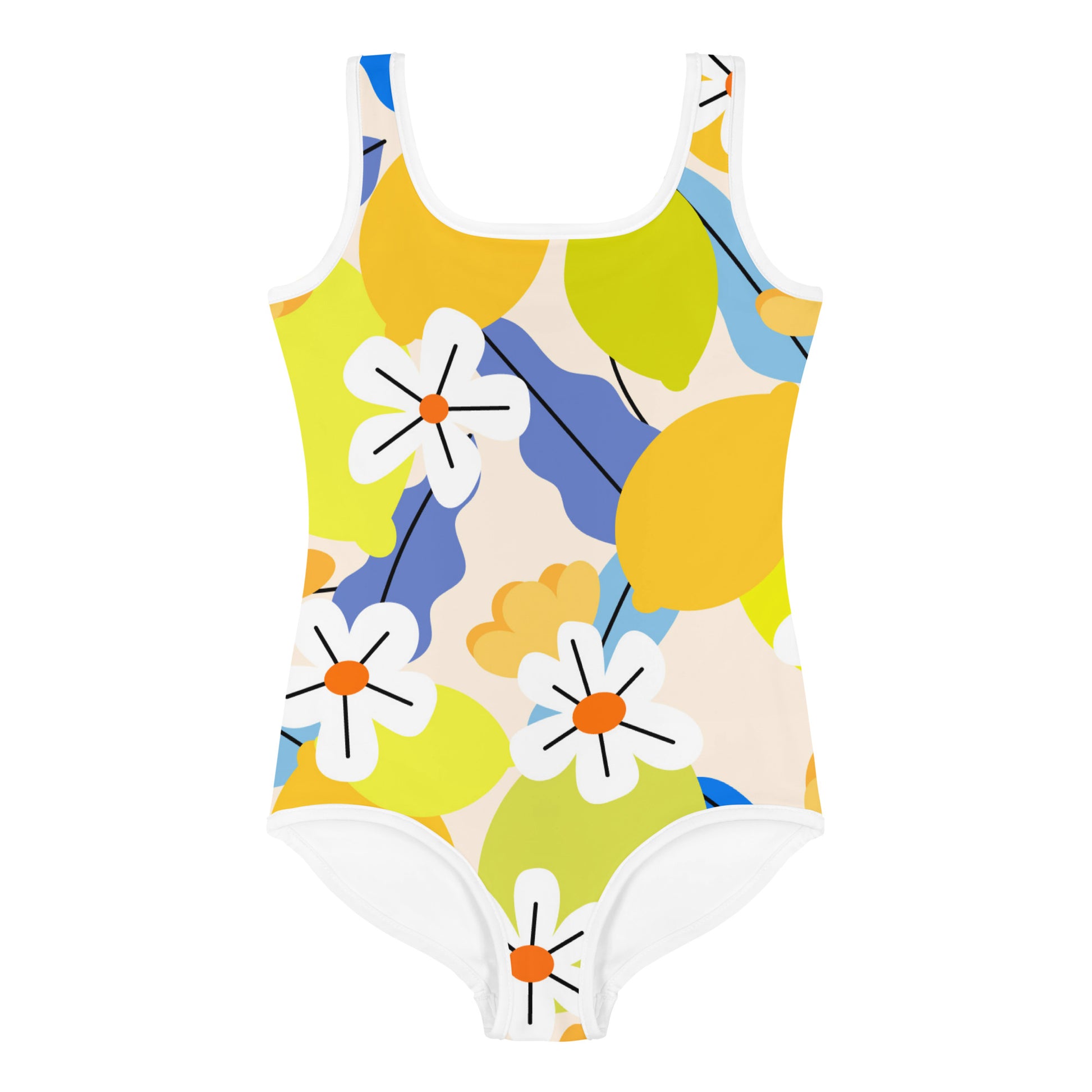 Kids Swimsuit - Tropical Twirl - Esdushi