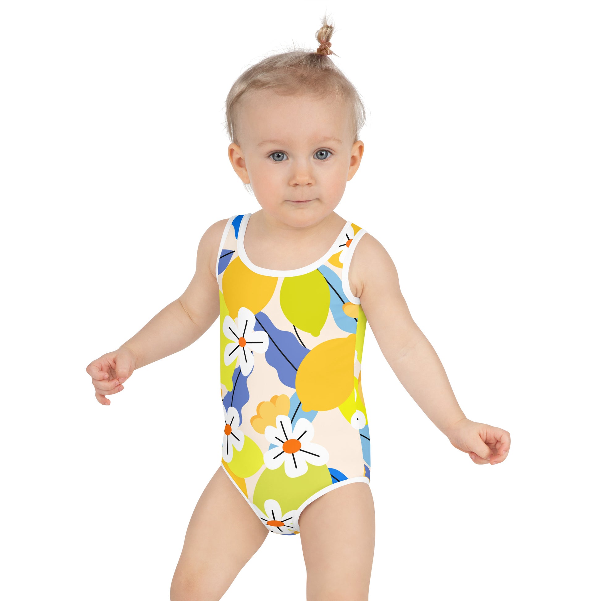 Kids Swimsuit - Tropical Twirl - Esdushi