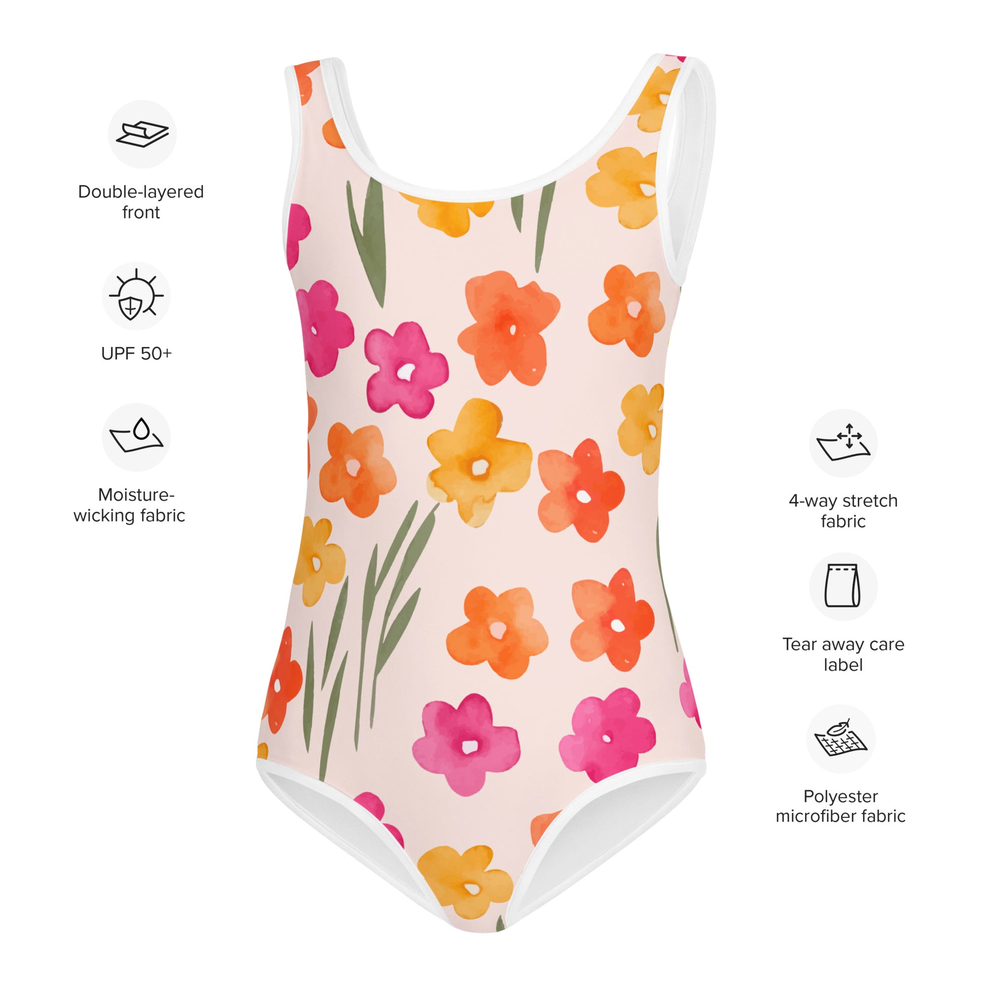 Kids Swimsuit - Blooming Beach - Esdushi