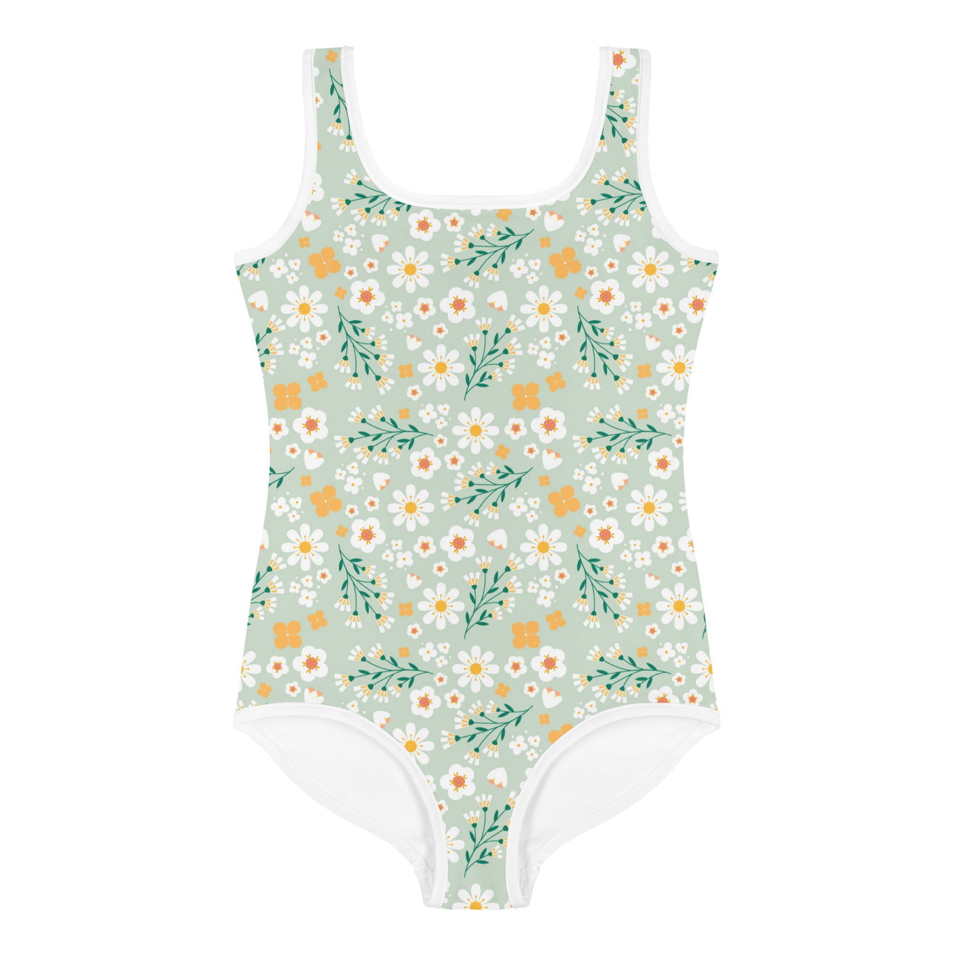 Kids Swimsuit - Flores Esmeralda - Esdushi