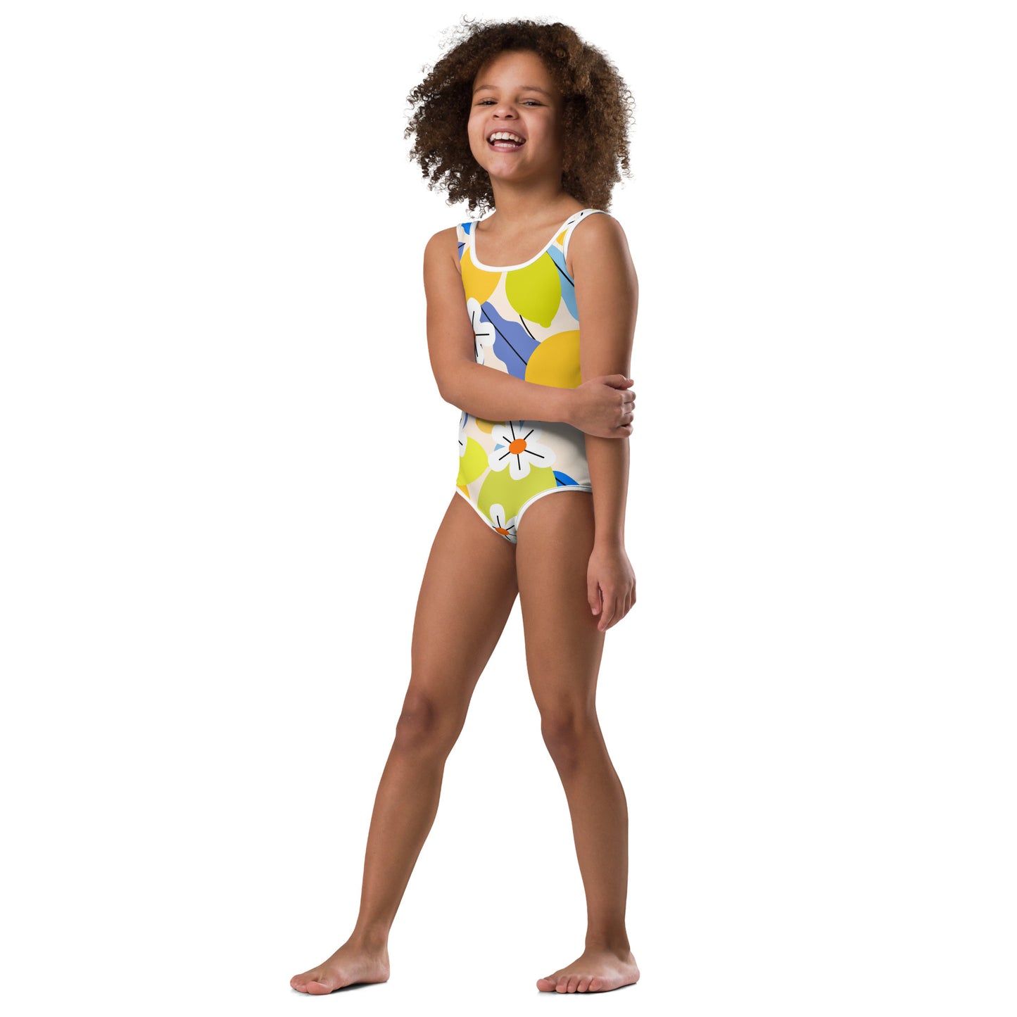 Kids Swimsuit - Tropical Twirl - Esdushi