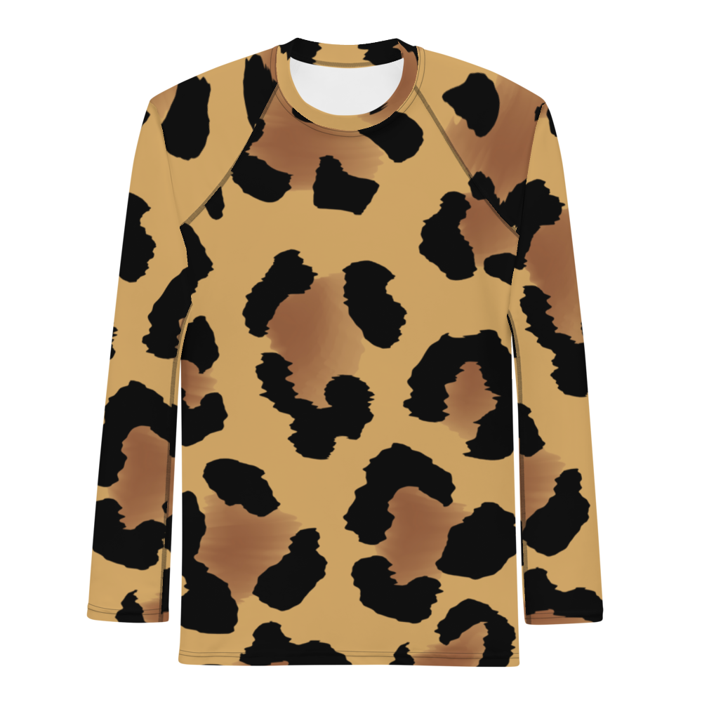 Men's Rash Guard - Leopard Wave - Esdushi