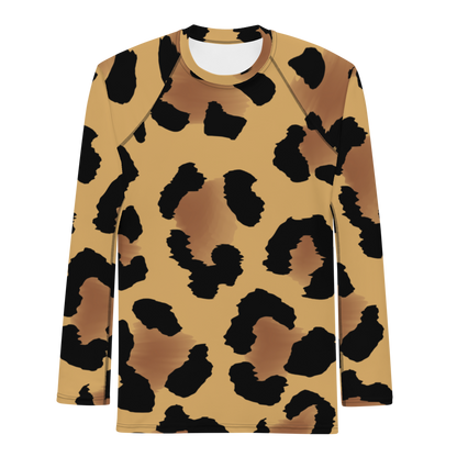 Men's Rash Guard - Leopard Wave - Esdushi