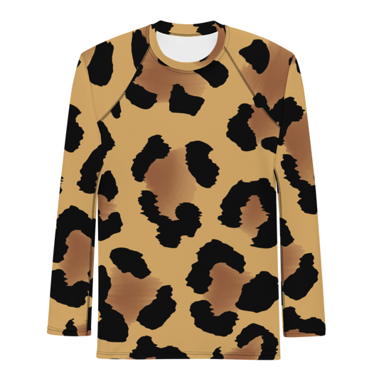 Men's Rash Guard - Leopard Wave - Esdushi