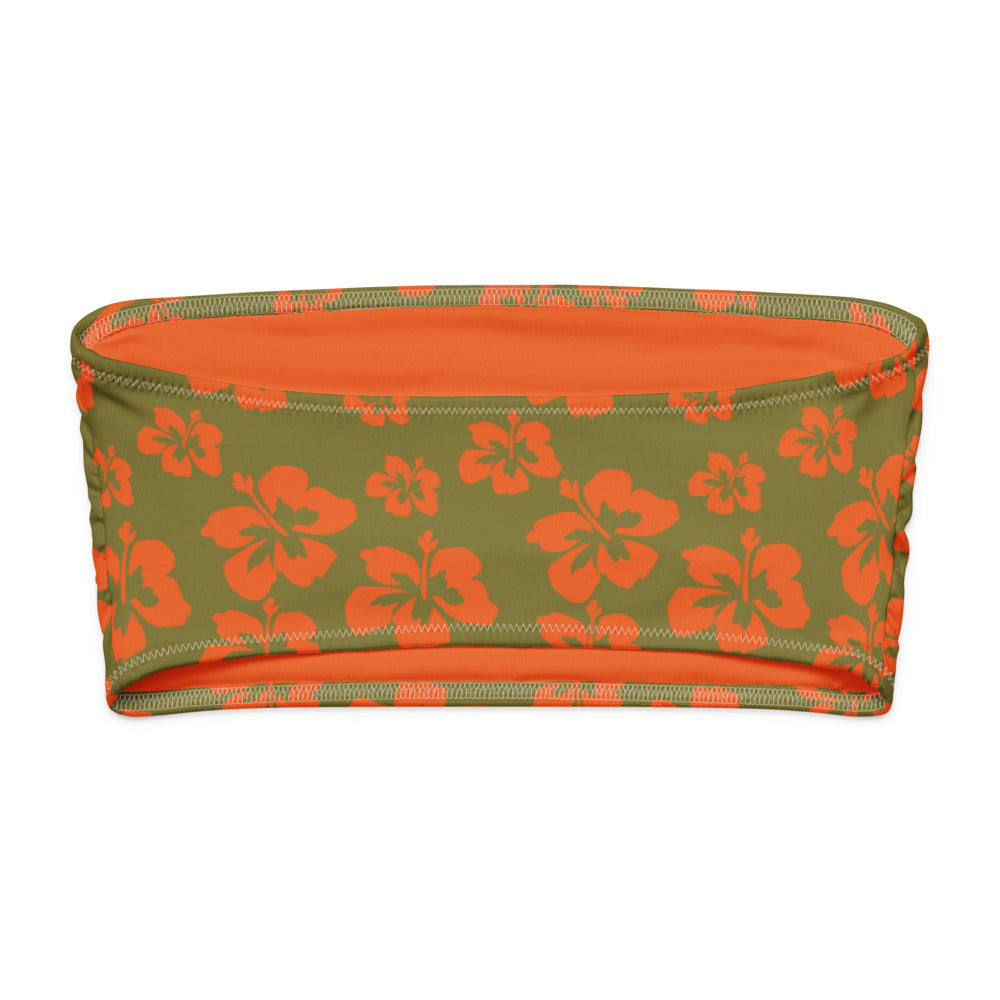 Bandeau Bikini Top - Hula Heat