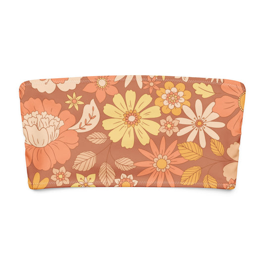 Top de bikini bandeau - Sunset Glow 