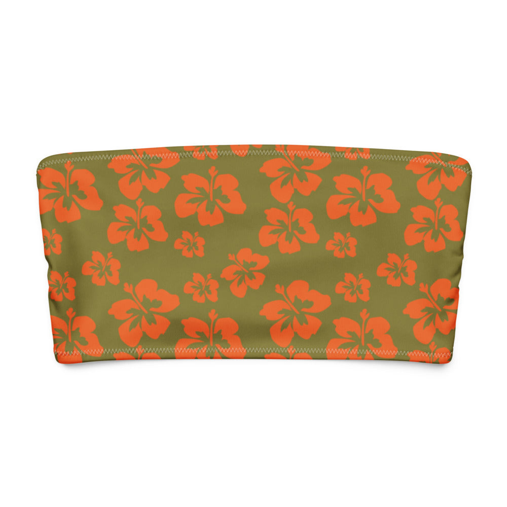 Bandeau Bikini Top - Hula Heat