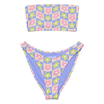 V-cut Bikini Bottom - Groovy Gardenia