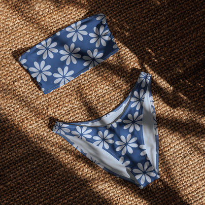 Bandeau Bikini Top - Wavy Baby