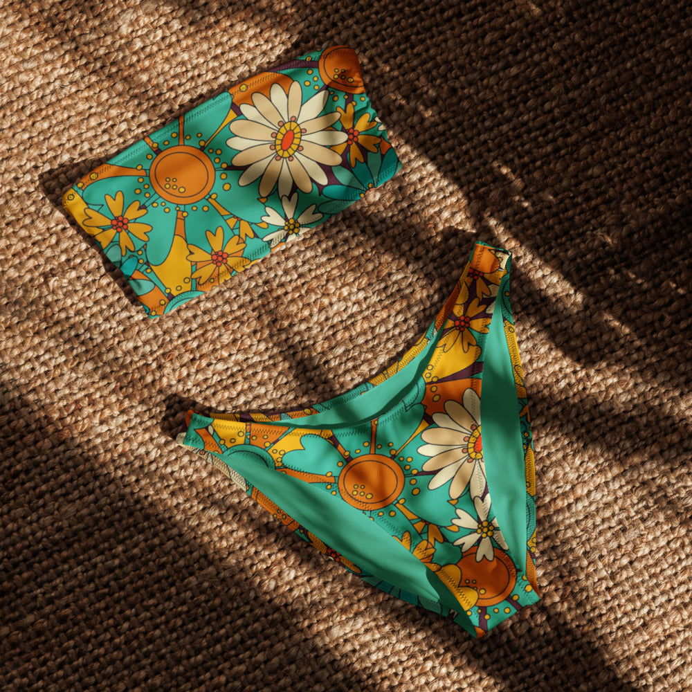 Bandeau Bikini Top - Paradise Madness