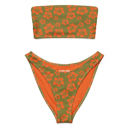 V-cut Bikini Bottom - Hula Heat