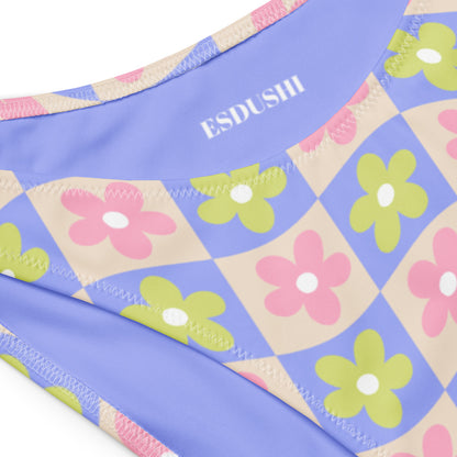 Bandeau Bikini Top - Groovy Gardenia