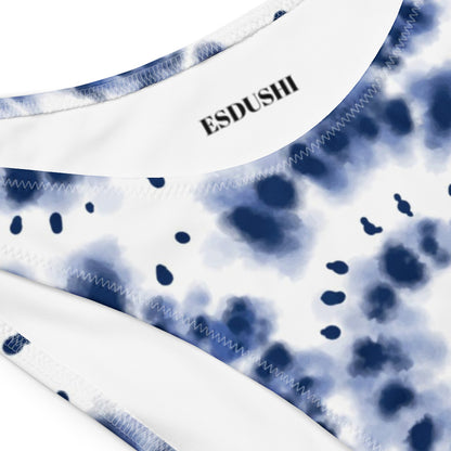 V-cut Bikini Bottom - Ocean Swirl