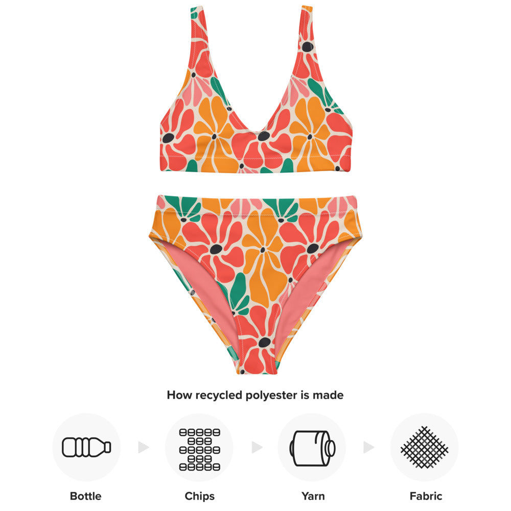 Bas de bikini - Flower Power 