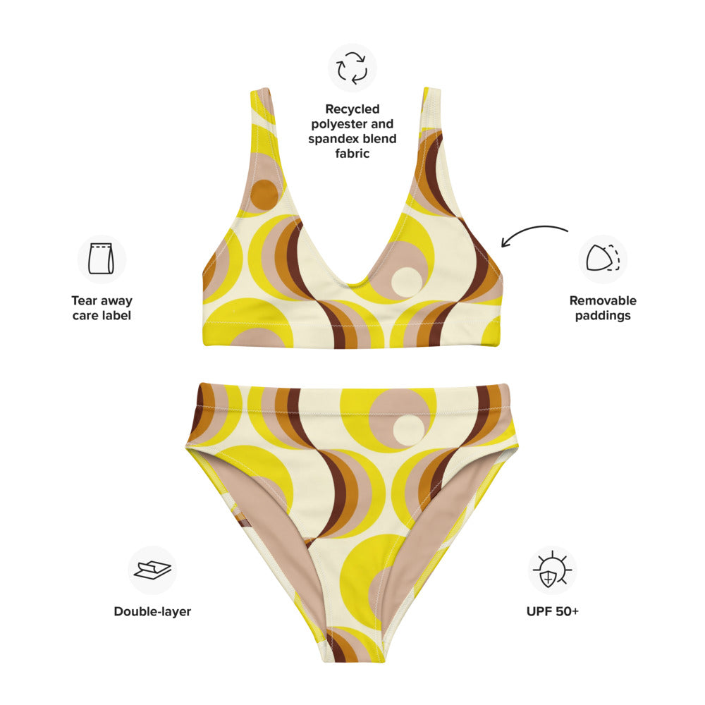 Surf Bikini Bottom - Retro Riptide