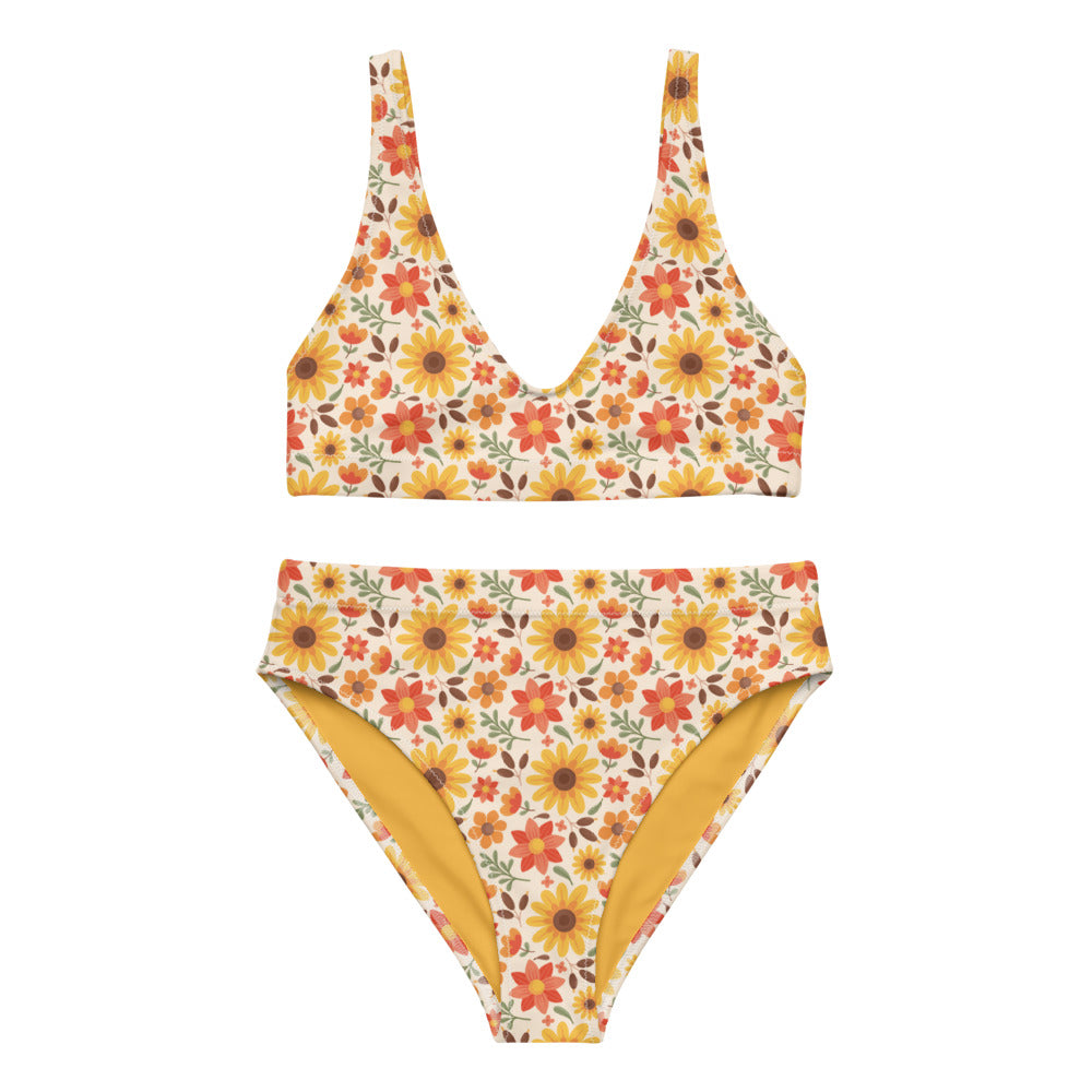 Surf Bikini Top - Sunflower Siesta