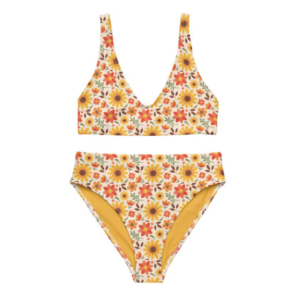 Surf Bikini Top - Sunflower Siesta