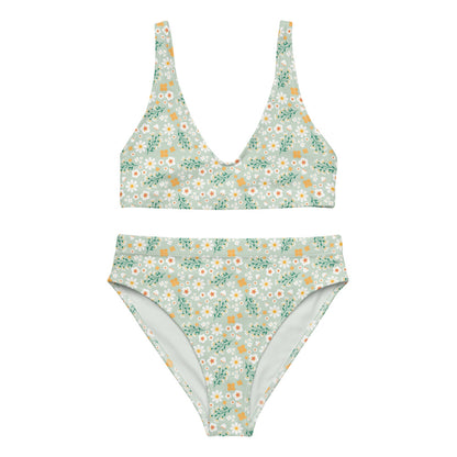 Surf Bikini Top - Flores Esmeralda
