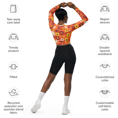 Women's Surf Rashguard - Golden Honey