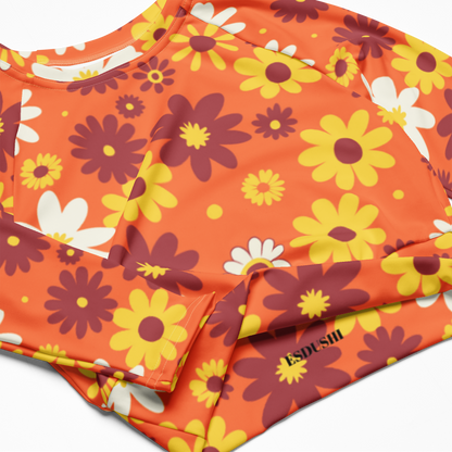 Women's Surf Rashguard - Golden Honey