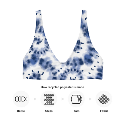 Bikini Top - Ocean Swirl - Esdushi