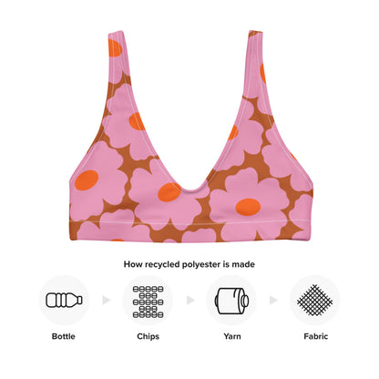 Haut de Bikini - Safari Rayé