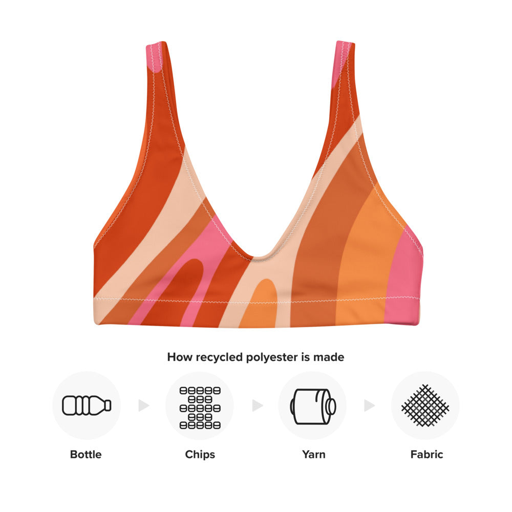 Surf Bikini Top - Radiant Retro